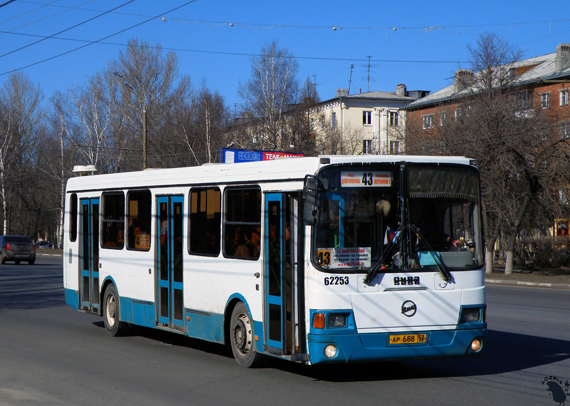 Нижегородская область, ЛиАЗ-5256.26 № 62253