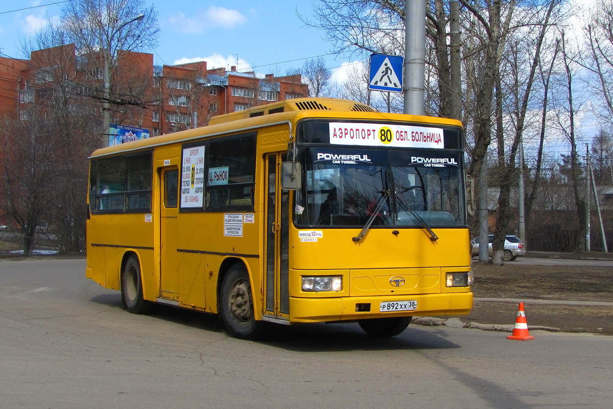 Иркутская область, Daewoo BS090 Royal Midi (Busan) № Р 892 ХХ 38