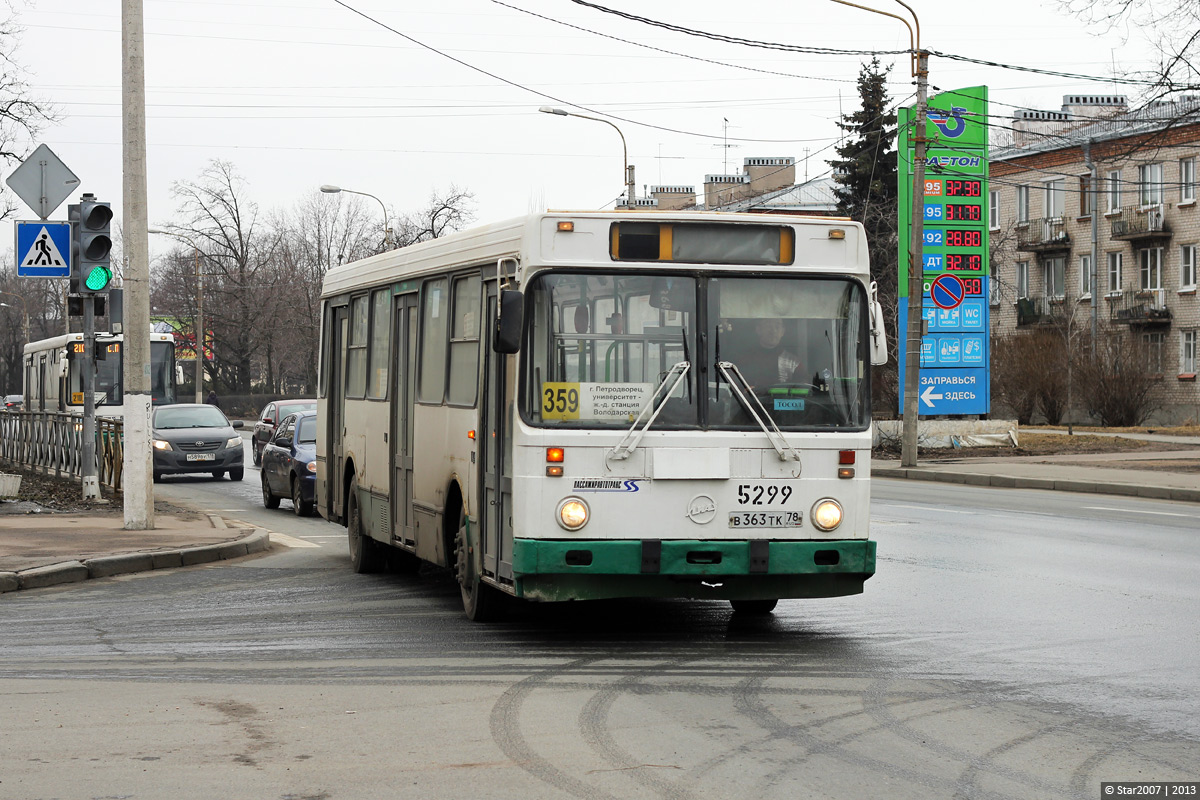 Санкт-Петербург, ЛиАЗ-5256.25 № 5299