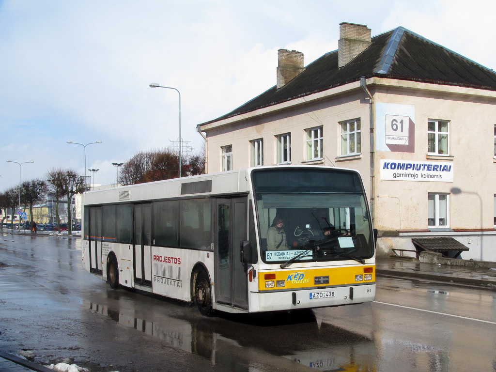 Литва, Van Hool A300 № 84