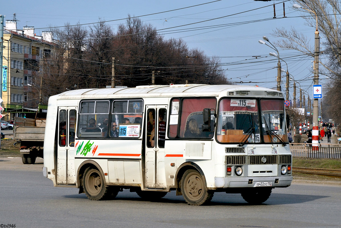 Нижегородская область, ПАЗ-32054 № В 432 ОС 152