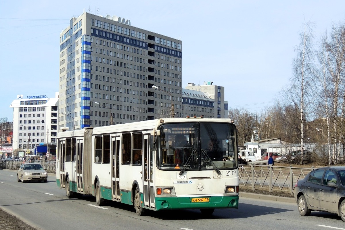 Санкт-Петербург, ЛиАЗ-6212.00 № 2139