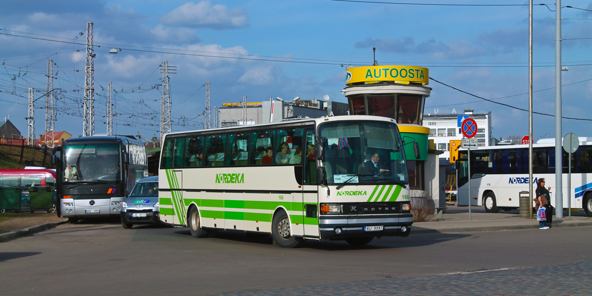 Латвия, Setra S215HD № 166