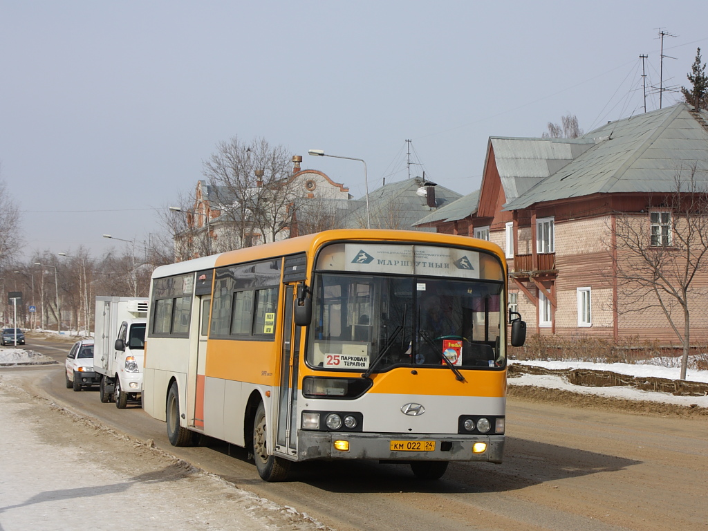 Красноярский край, Hyundai AeroCity 540 № КМ 022 24