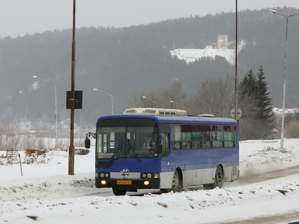 Krasnoyarsk region, Hyundai Super AeroCity # КМ 029 24