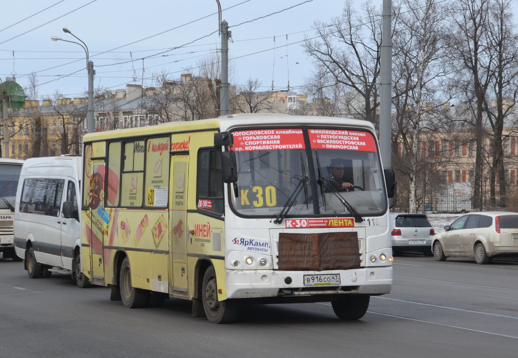 Санкт-Петербург, ПАЗ-320402-05 № 116