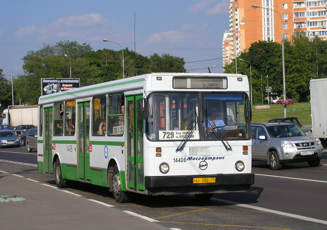 Moskau, LiAZ-5256.25 Nr. 14406