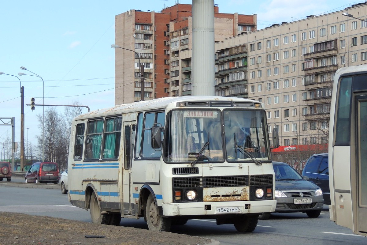 Ленінградська область, ПАЗ-3205-110 КТ-201Б № Т 542 ТМ 47