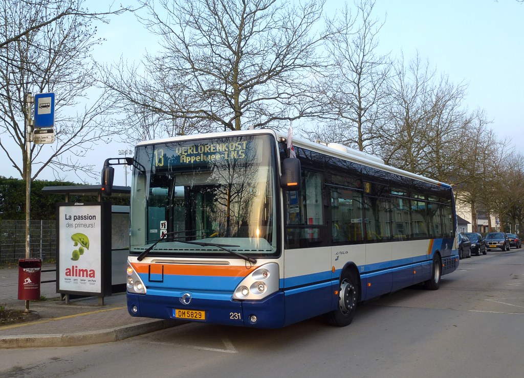 Люксембург, Irisbus Citelis 12M № 231