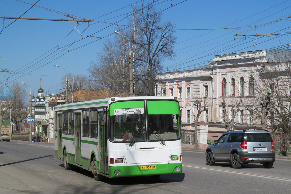 Пензенская область, ЛиАЗ-5256.45 № АТ 951 58