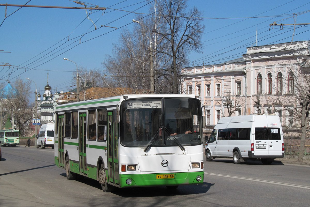 Пензенская область, ЛиАЗ-5256.46 № АУ 149 58