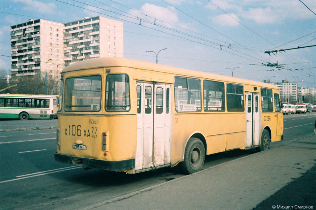 Москва, ЛиАЗ-677М (ЯАЗ) № 02286