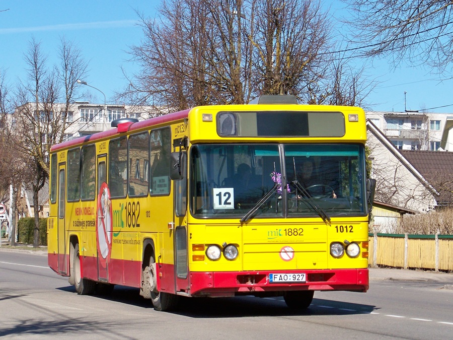 Литва, Scania CN113CLB № 1012