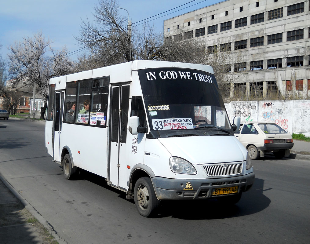 Херсонская область, Рута 19 № BT 1995 AA