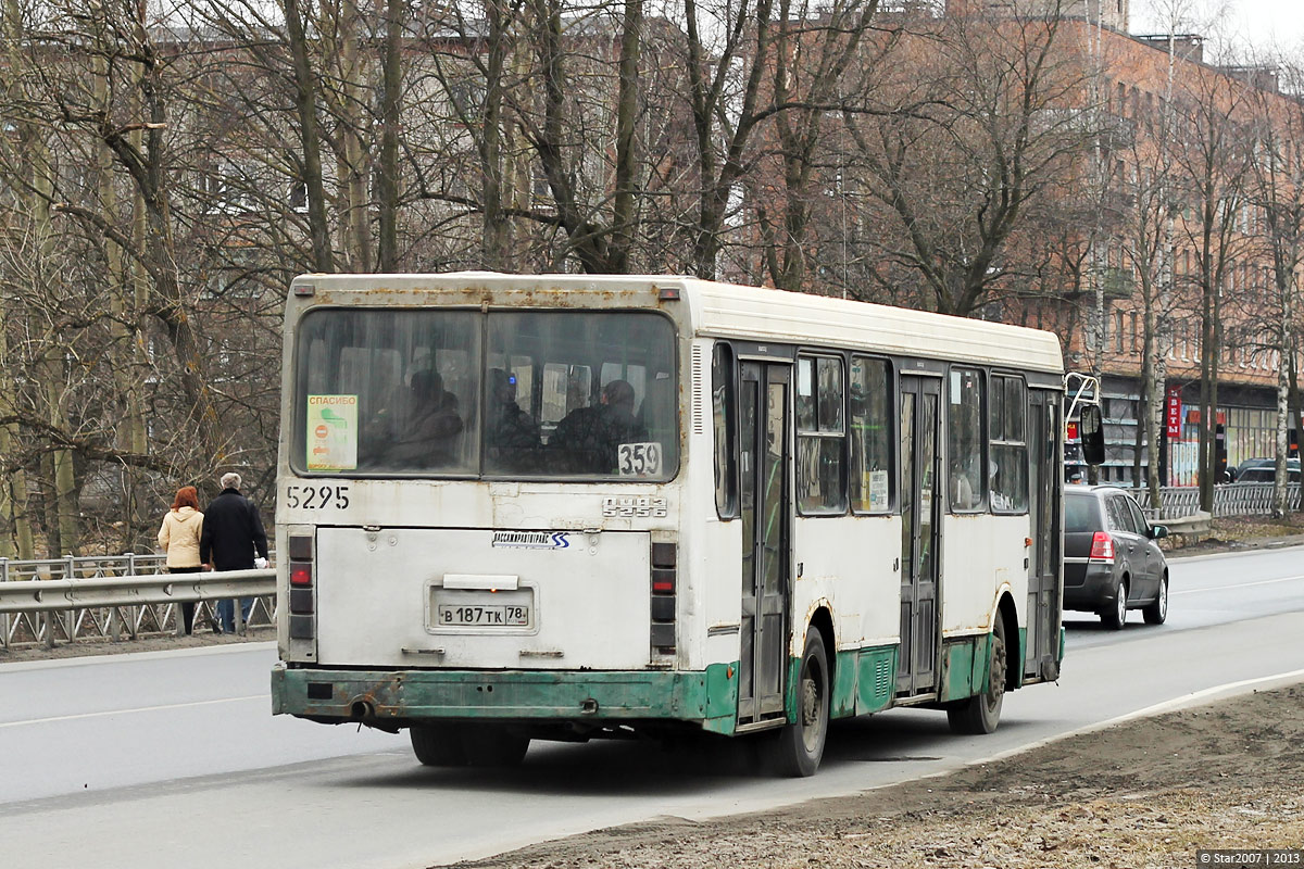 Санкт-Петербург, ЛиАЗ-5256.25 № 5295