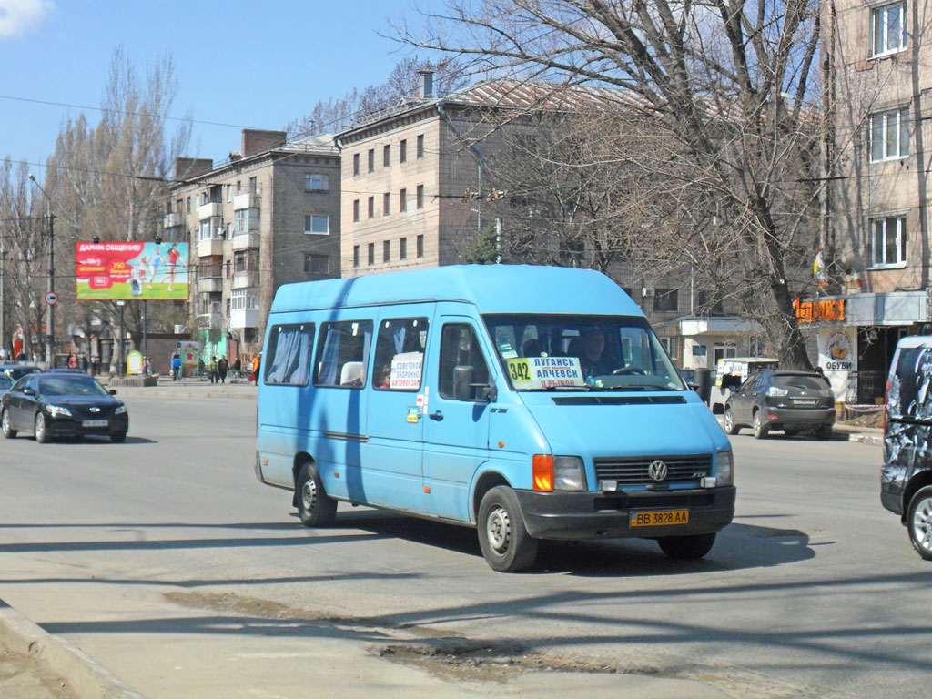 Луганская область, Volkswagen LT35 № BB 3828 AA — Фото — Автобусный  транспорт