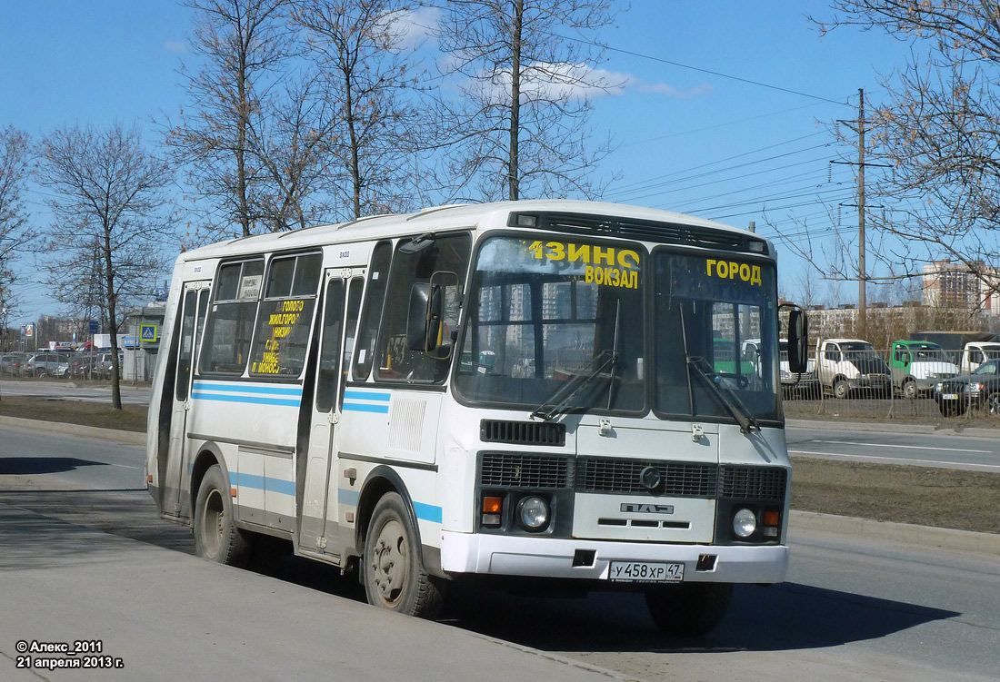 Санкт-Петербург, ПАЗ-32054 № У 458 ХР 47