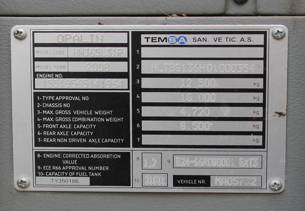 Нижегородская область, TEMSA Opalin 9 № РР 581 52