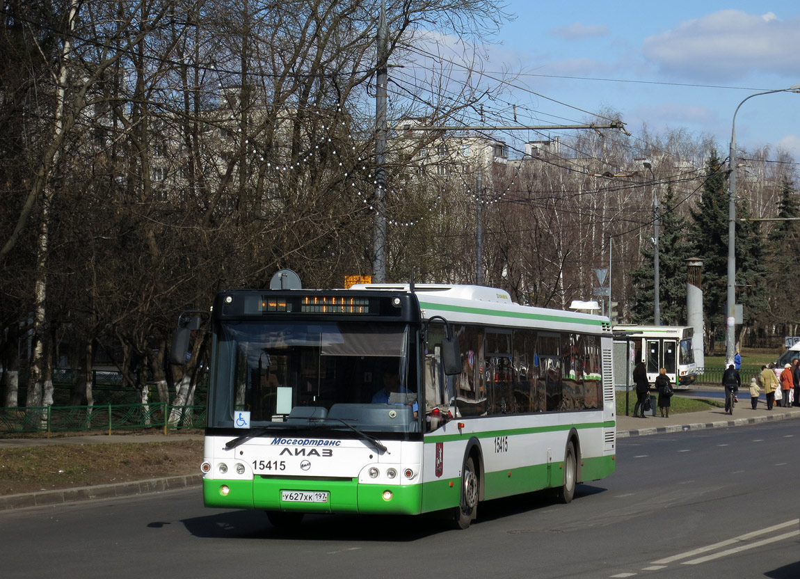 Москва, ЛиАЗ-5292.22 (2-2-2) № 15415