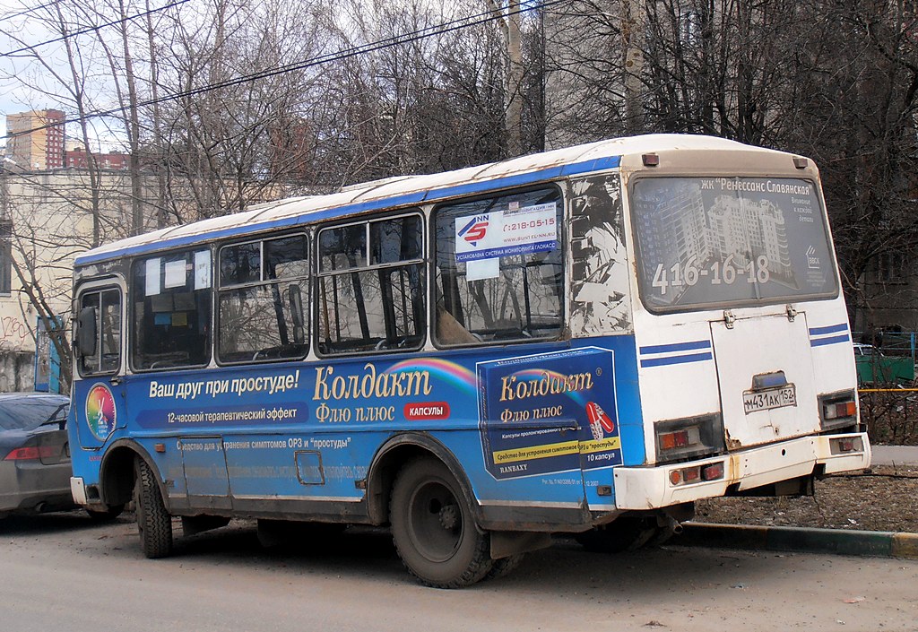 Нижегородская область, ПАЗ-32054 № М 431 АК 152