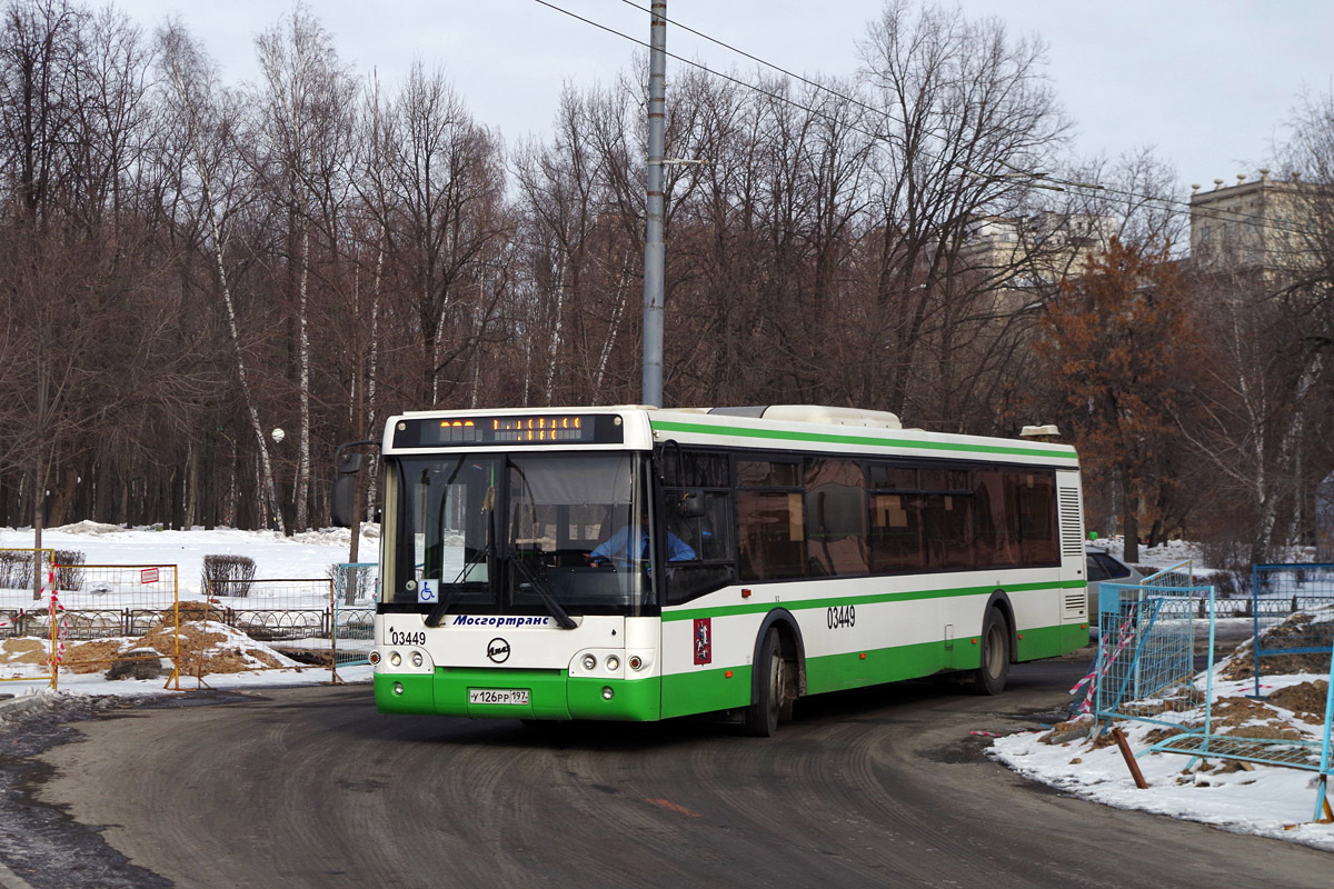 Москва, ЛиАЗ-5292.21 № 03449