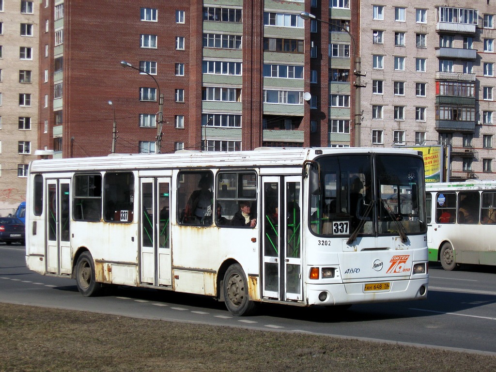 Санкт-Петербург, ЛиАЗ-5256.26 № 3202