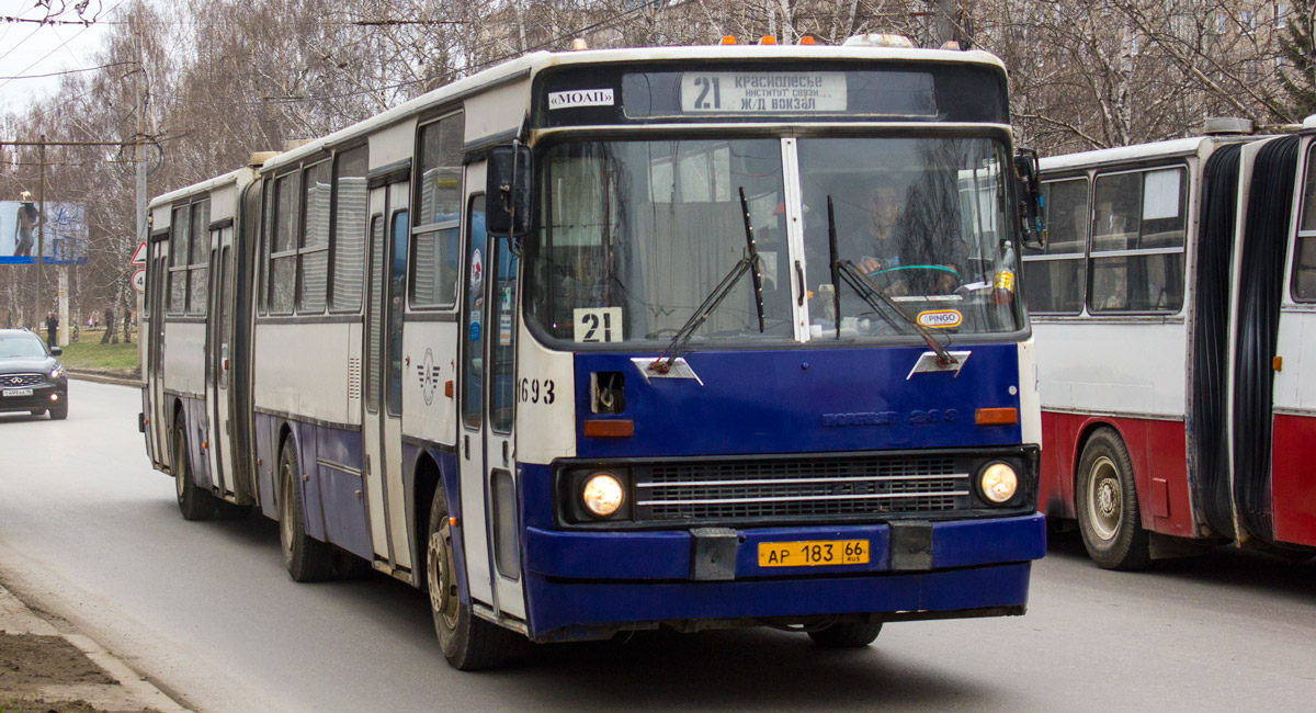 Свердловская область, Ikarus 283.10 № 1693