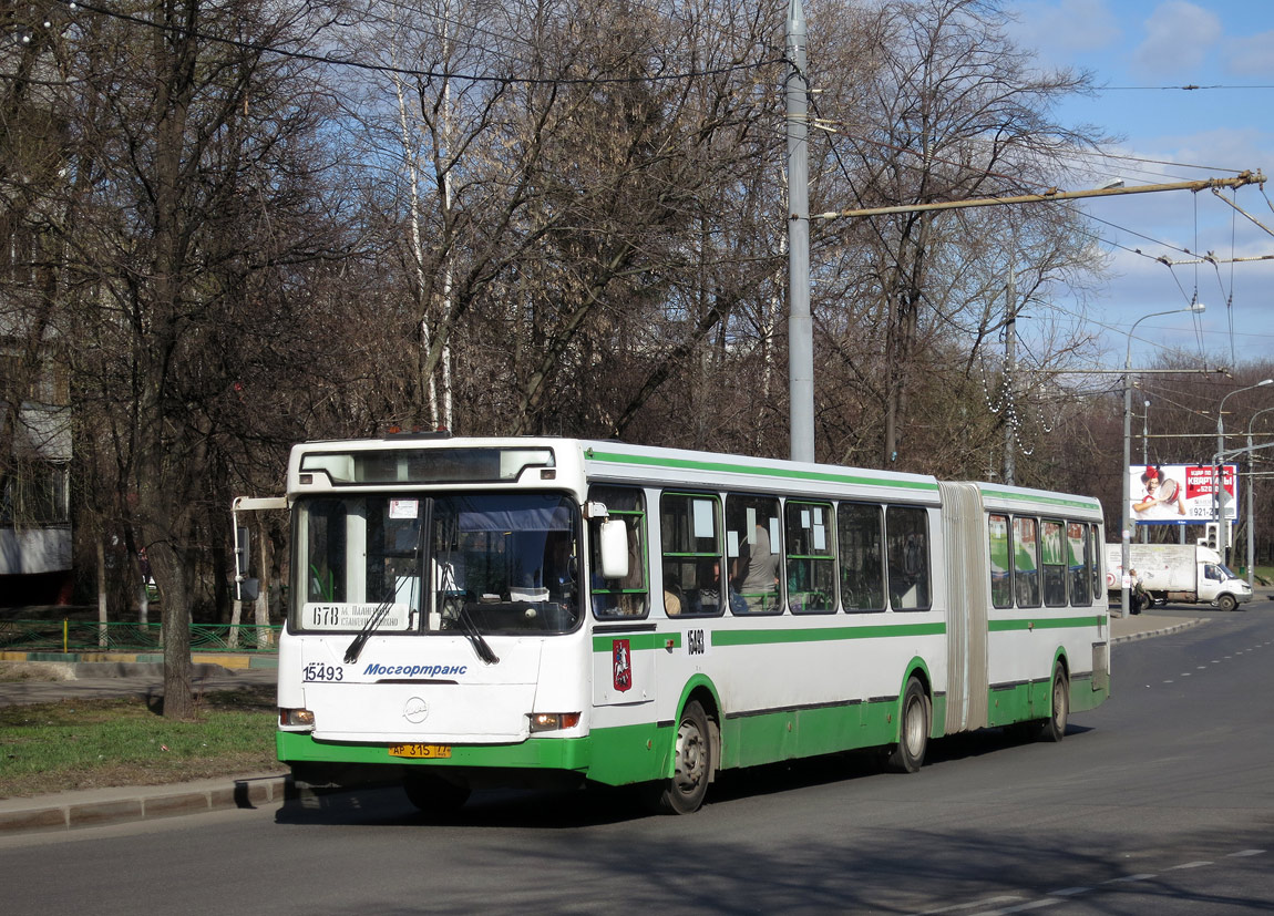 Москва, ЛиАЗ-6212.00 № 15493