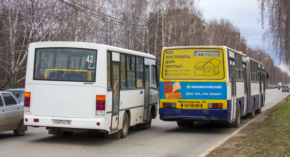 Sverdlovsk region, Ikarus 283.10 # 1110; Sverdlovsk region — Different photos