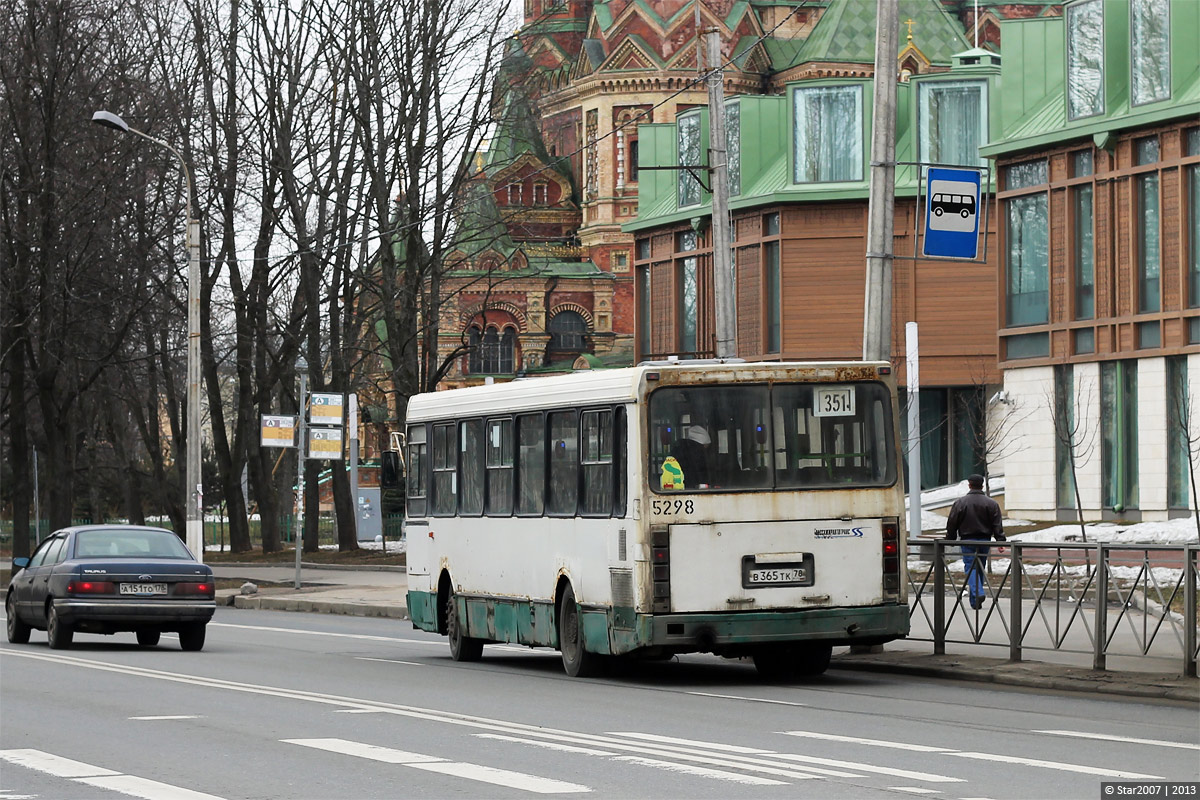 Санкт-Петербург, ЛиАЗ-5256.25 № 5298