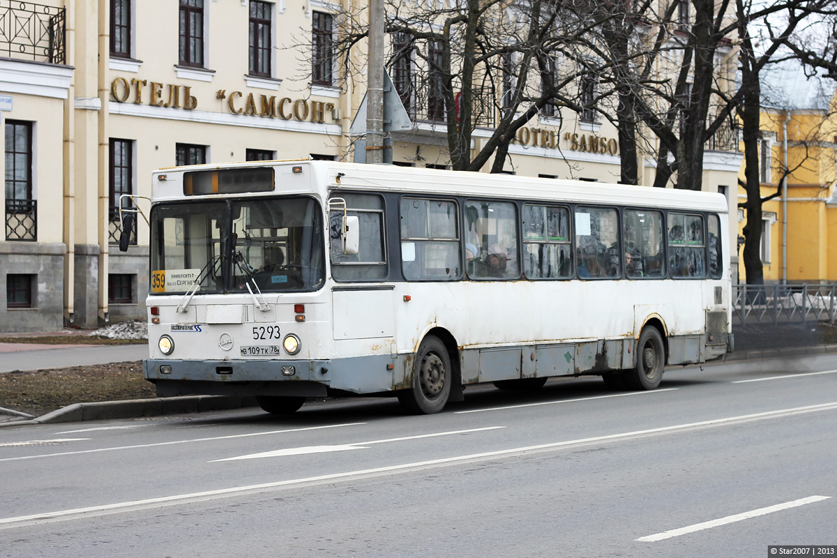 Санкт-Петербург, ЛиАЗ-5256.25 № 5293