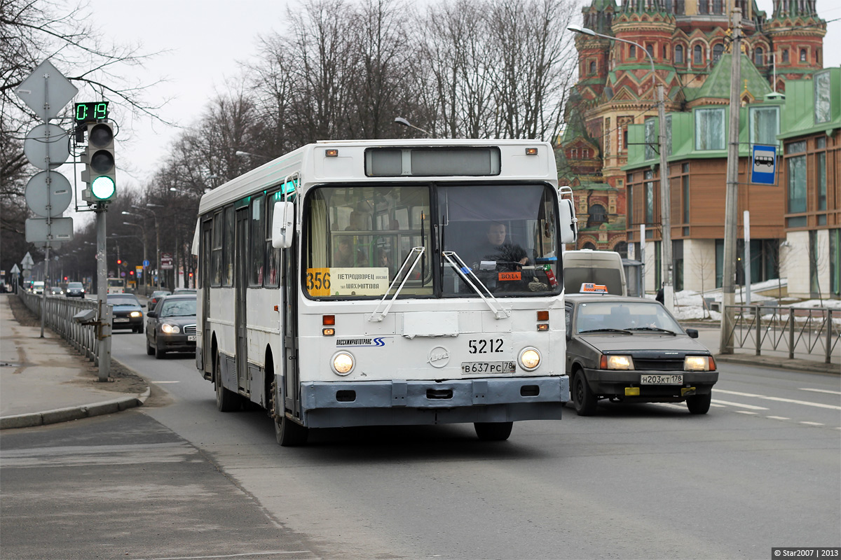 Санкт-Петербург, ЛиАЗ-5256.25 № 5212