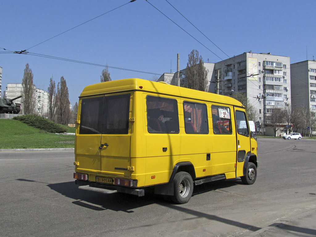 Полтавская область, Mercedes-Benz Vario 612D № BI 3493 AA