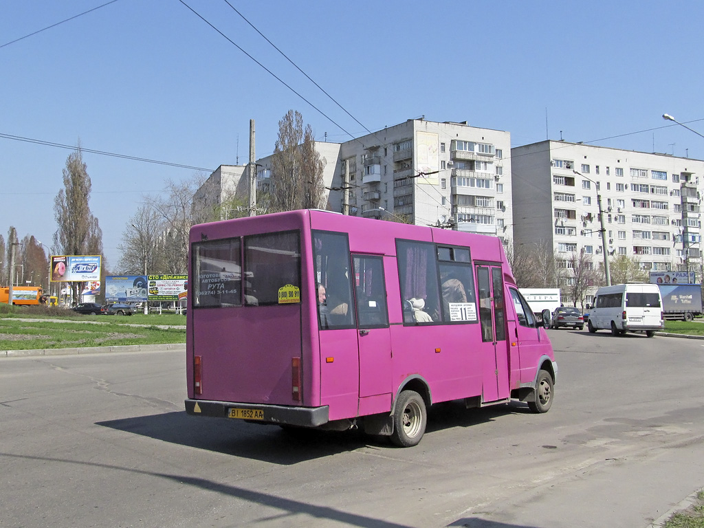 Полтавская область, Рута 20 № BI 1852 AA