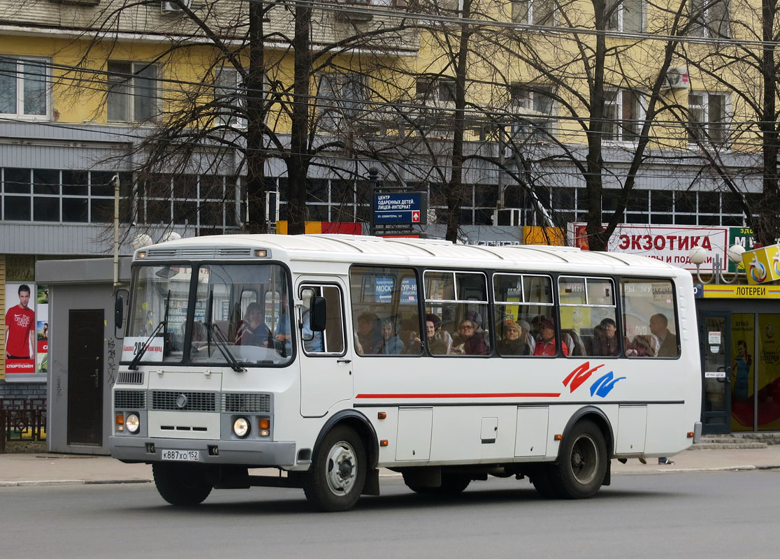 Нижегородская область, ПАЗ-4234 № К 887 ХО 152