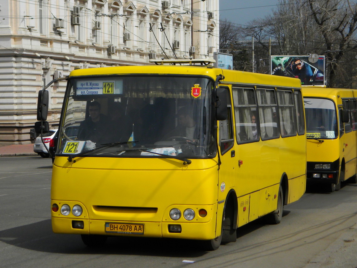 Одесская область, Богдан А09201 № BH 4078 AA