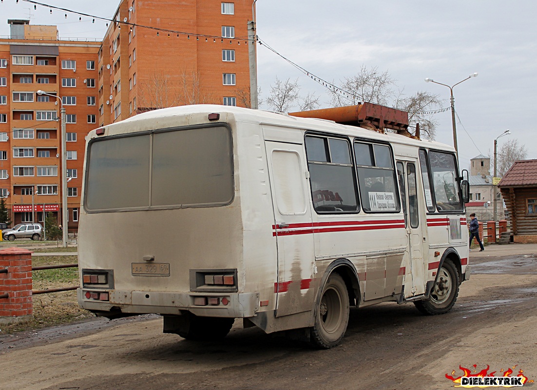 Тверская область, ПАЗ-3205-110 № АА 329 69