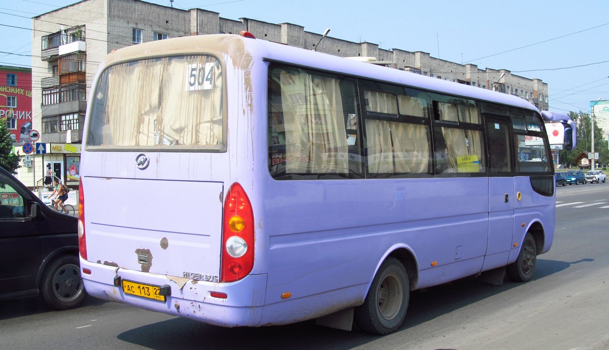 Алтайский край, Higer KLQ6728 № АС 113 22