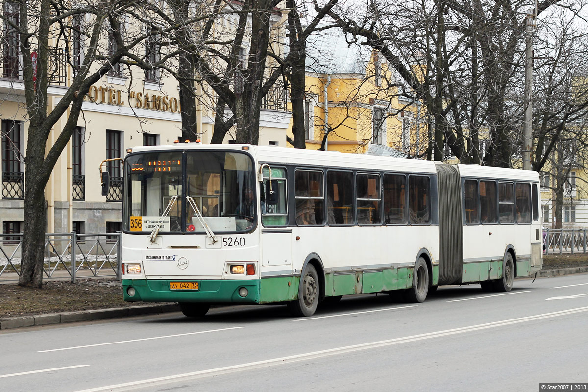 Санкт-Петербург, ЛиАЗ-6212.00 № 5260