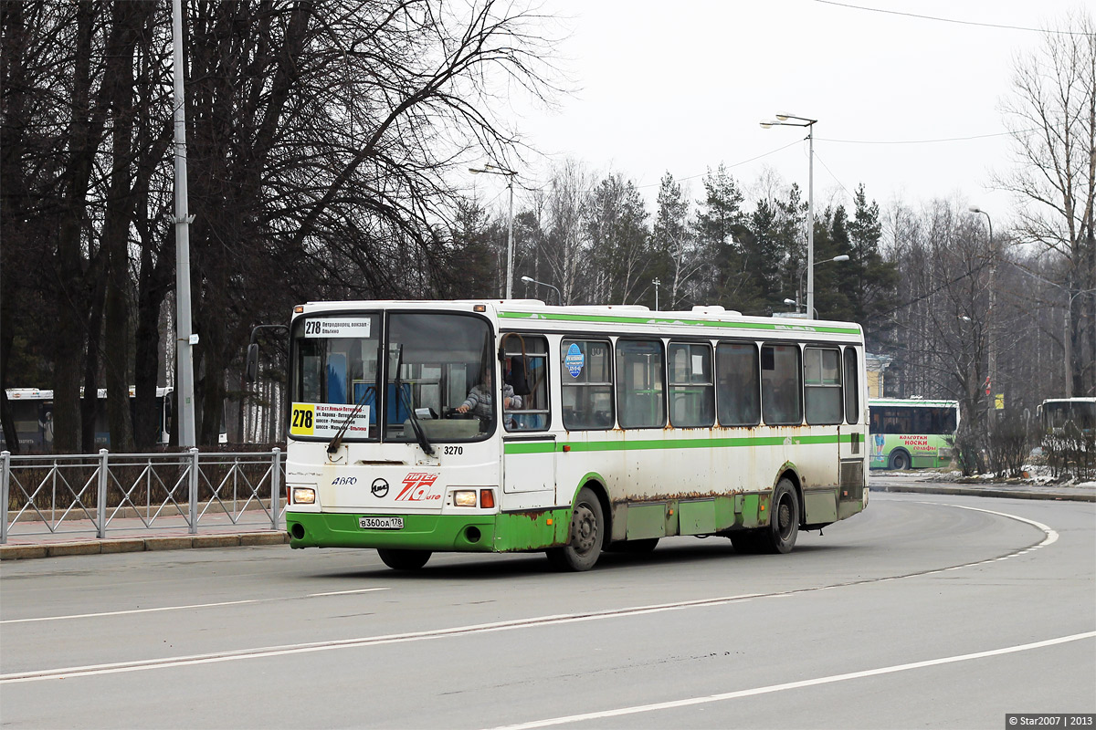 Санкт-Петербург, ЛиАЗ-5256.25 № 3270