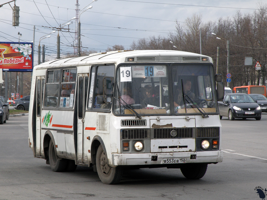 Нижегородская область, ПАЗ-32054 № В 553 ЕВ 152