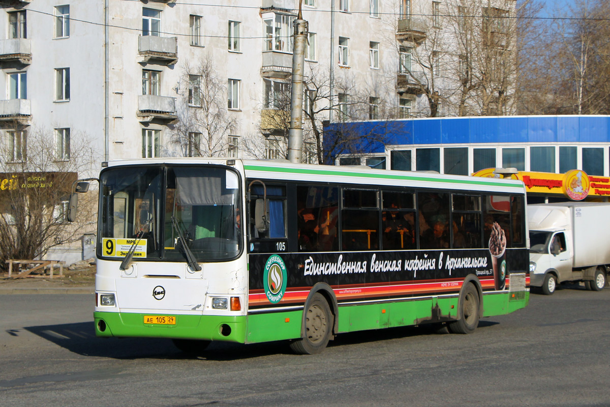 Архангельская область, ЛиАЗ-5256.36 № 105