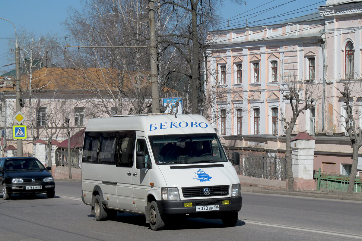 Пензенская область, Volkswagen LT46 № М 070 ВК 58