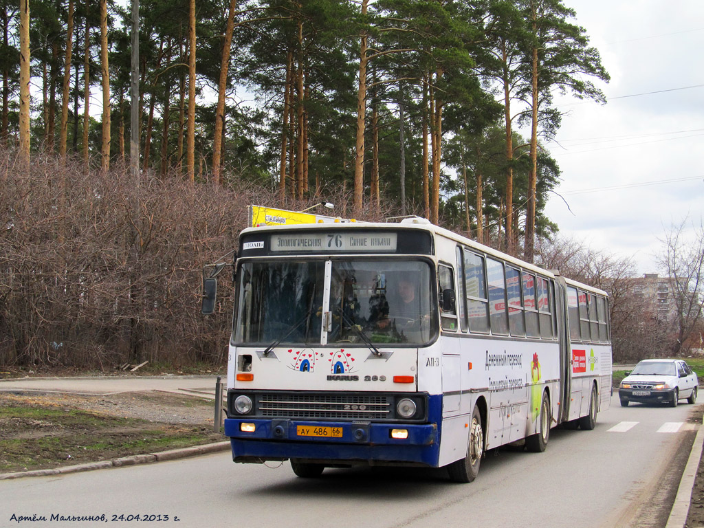 Sverdlovsk region, Ikarus 283.10 č. 1143