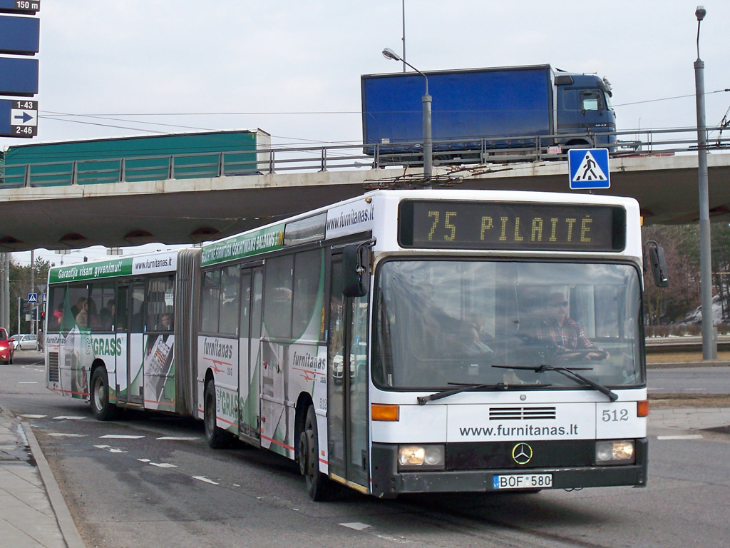 Литва, Mercedes-Benz O405GN № 512