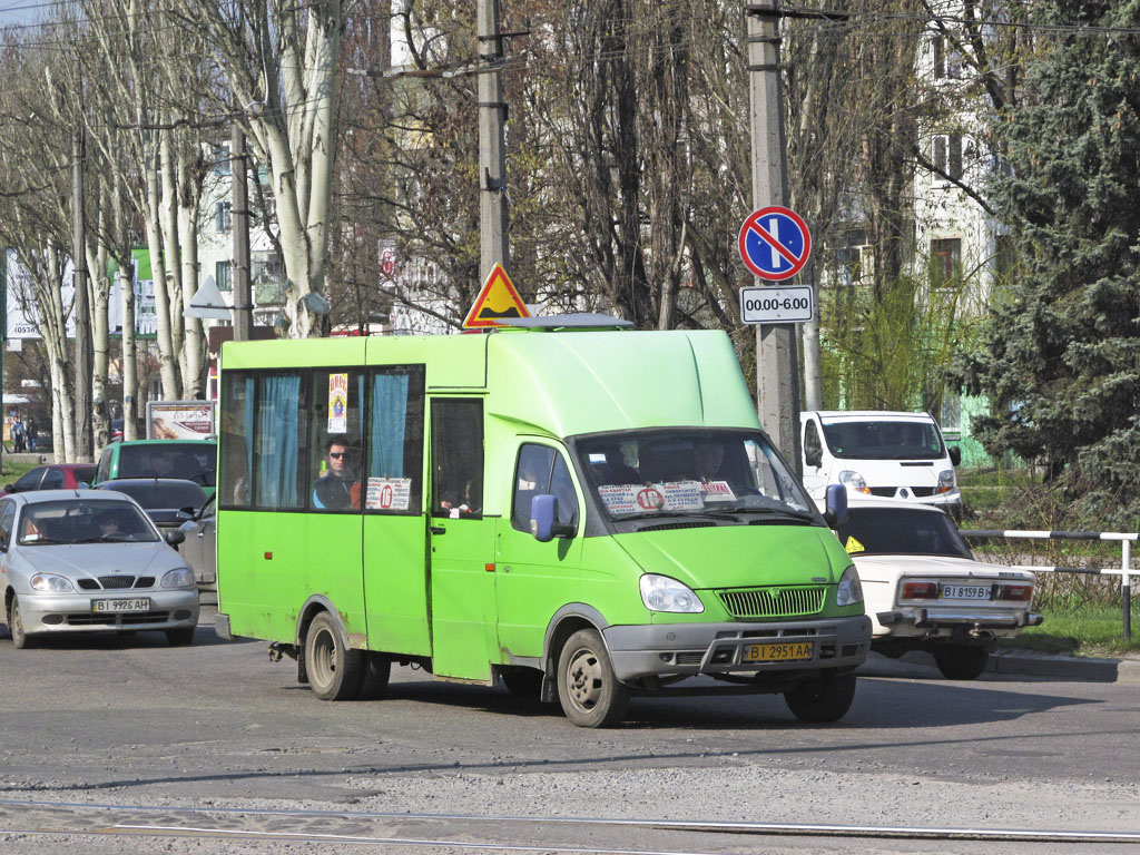 Полтавская область, Рута СПВ А048.2 № BI 2951 AA