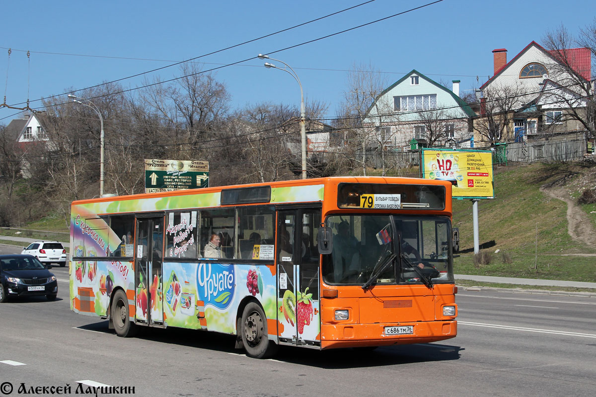 Воронежская область, MAN 791 SL202 № С 686 ТМ 36