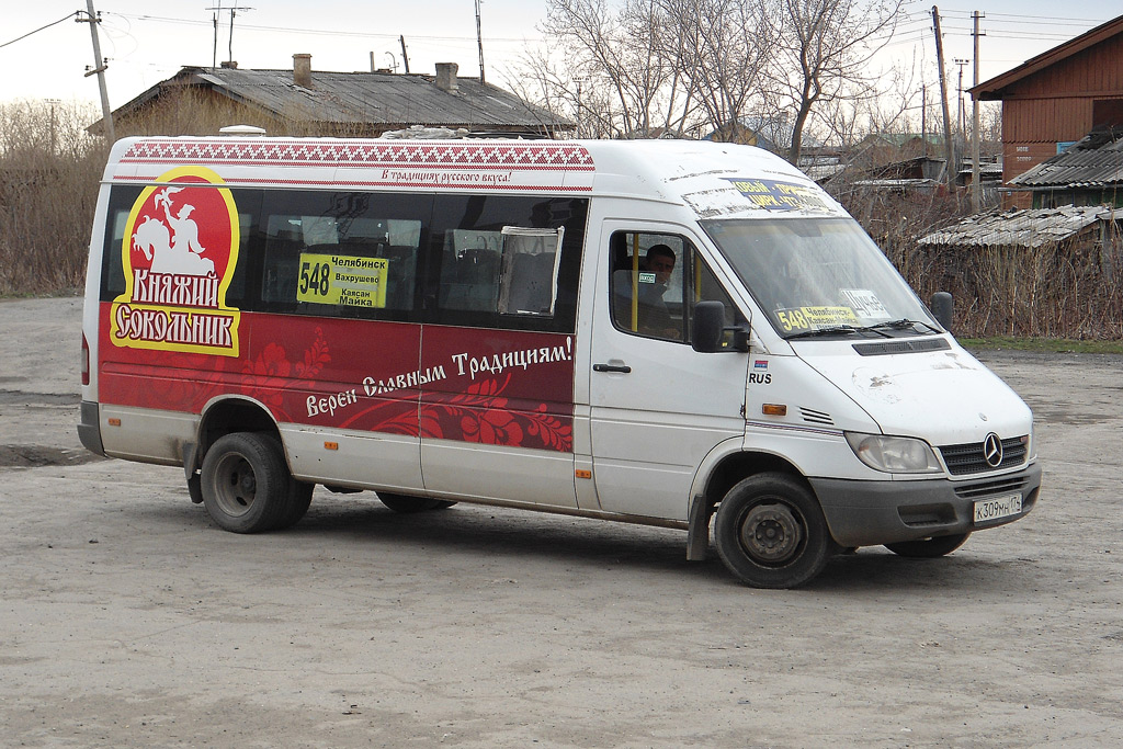 Челябинская область, Луидор-223210 (MB Sprinter 413CDI) № К 309 МН 174