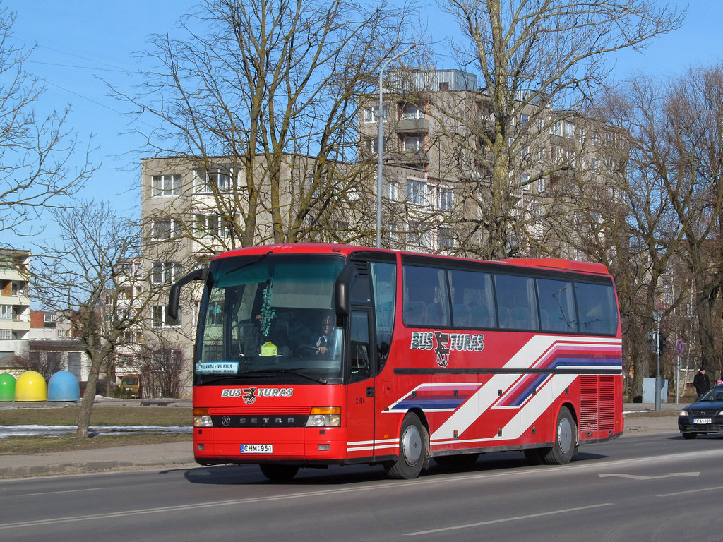 Litwa, Setra S315HDH Nr 2104