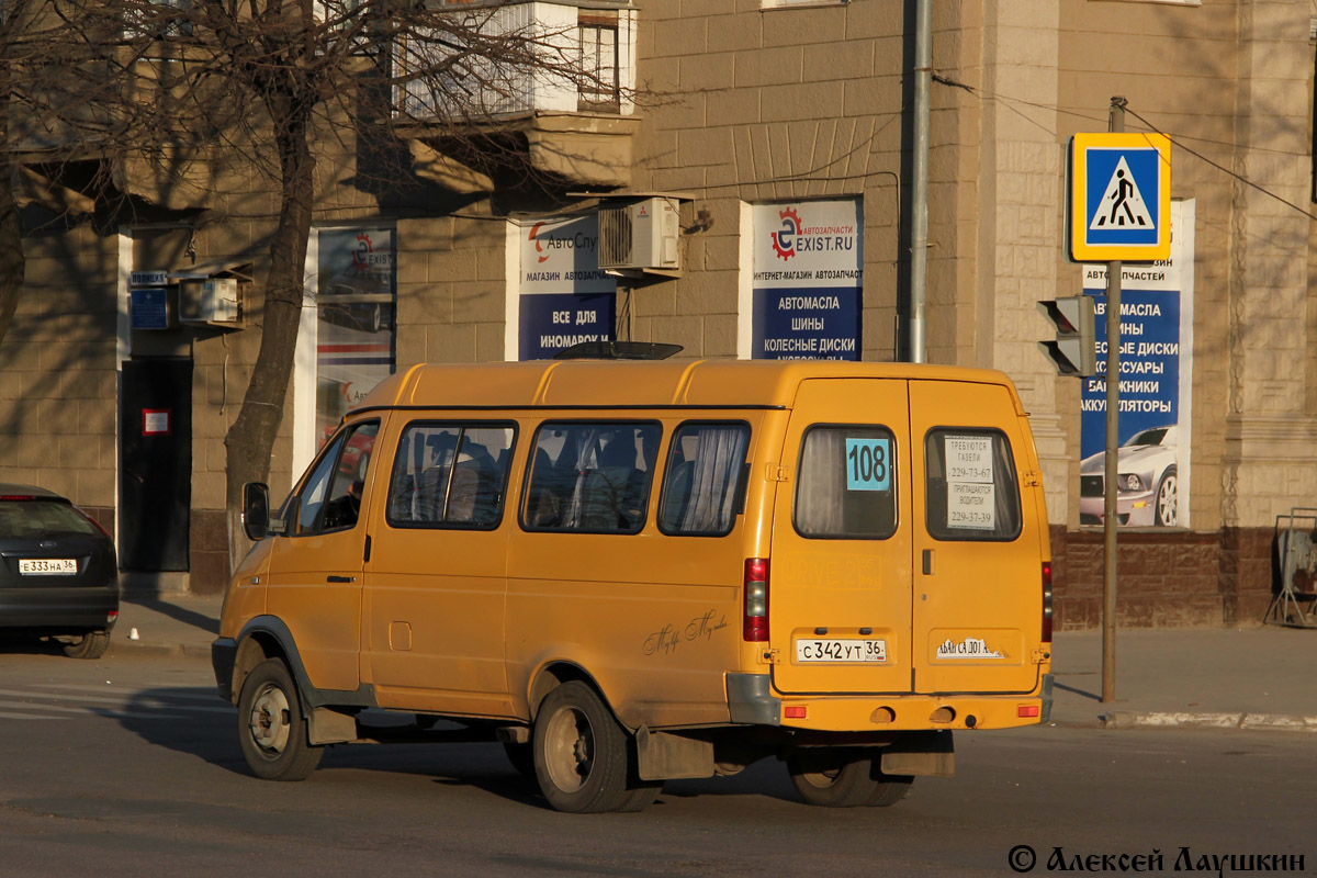 Voronezh region, GAZ-322132 (XTH, X96) № С 342 УТ 36